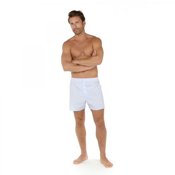 HOM Emile Boxershort hellblau (100% Baumwolle)