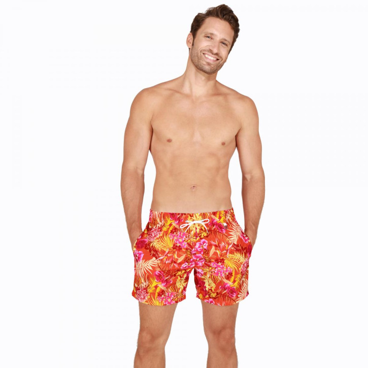 HOM Equatorial Beach Boxer (100% Polyester)