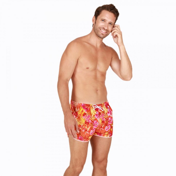 HOM Equatorial Beach Shorts (100% Polyester)