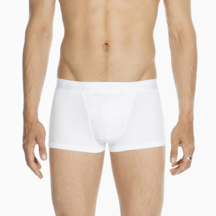 HOM HO1 Boxer weiss (65% Baumwolle, 22% Modal, 13% Elasthan)