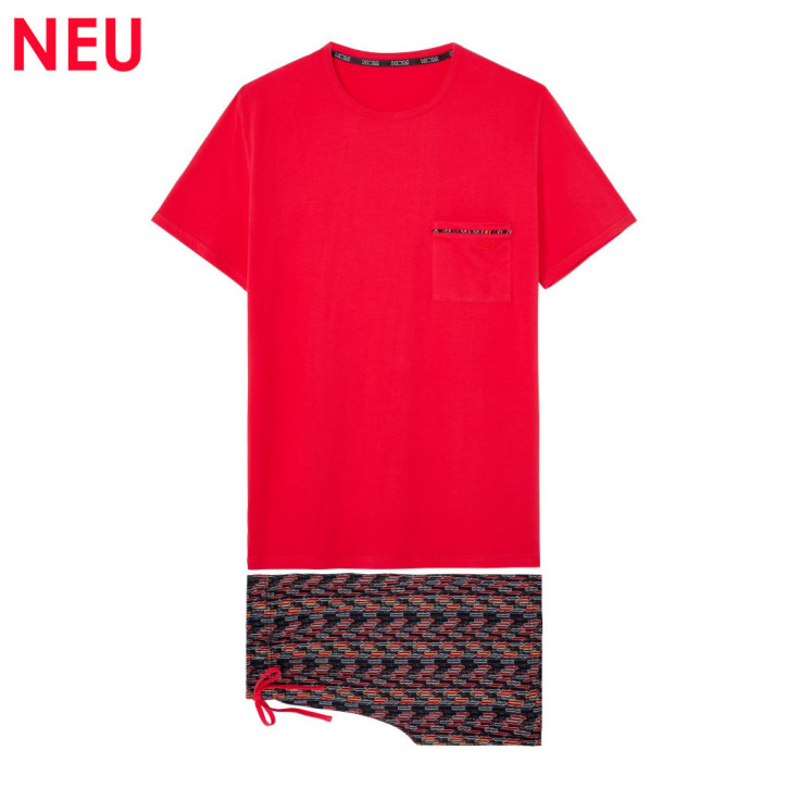 HOM Westgate Short Pyjama (100% Baumwolle)