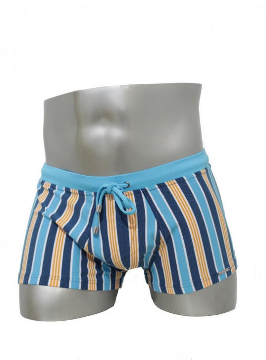 WASSERSTOFF Pant Stripes blue-white-or-(cianico) (88% Polyamid, 12% Elasthan)