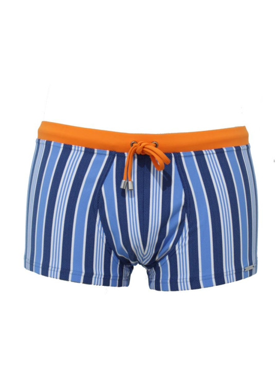 WASSERSTOFF Pant Stripes blue-blue-wh-(mandarina) (88% Polyamid, 12% Elasthan)