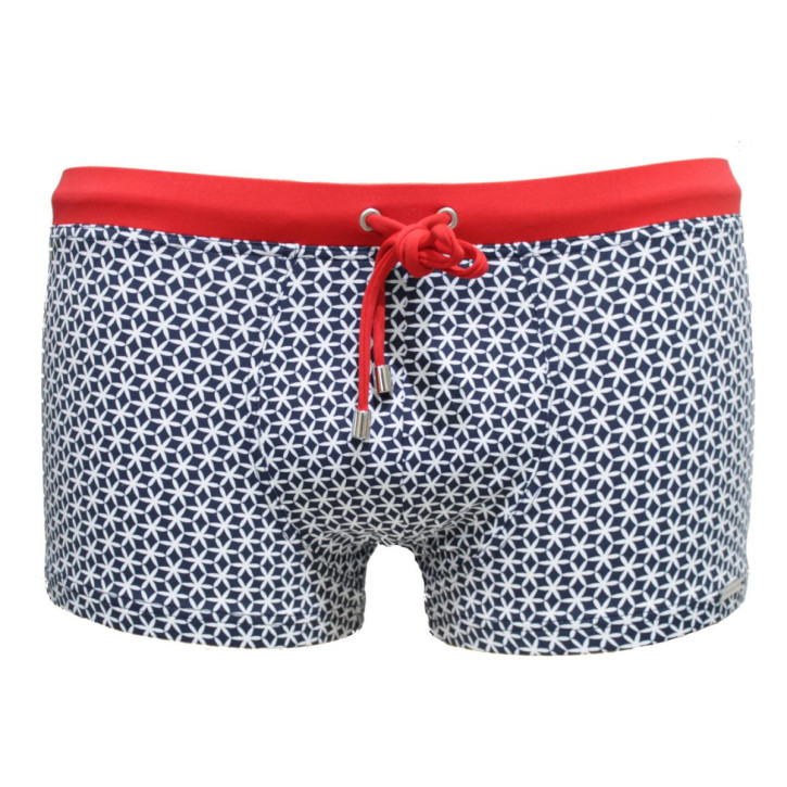 WASSERSTOFF Pant Stars blue-white-(sandia) (80% Polyamid, 20% Elasthan) L