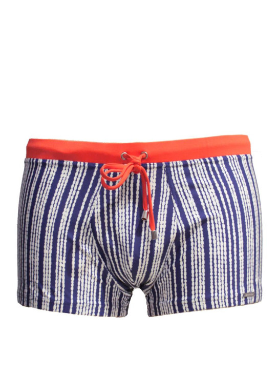 WASSERSTOFF 46358 Pant Cord blue-cream(sunshine) (91% Polyamid, 9% Elasthan) L