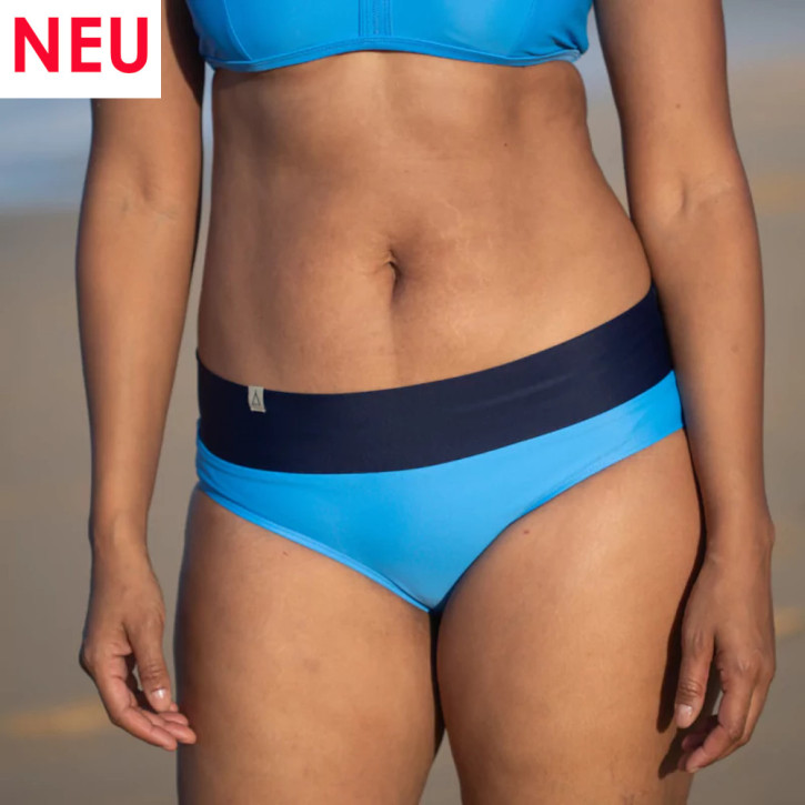 INASKA FLOW Bikinislip blau (78% Polyamid ECONYL®, 22% Elasthan)