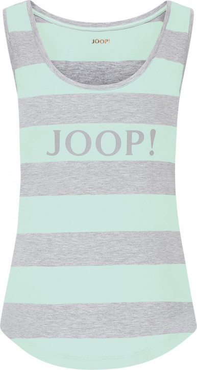 JOOP! Urban Summer Tank Top light grey/aquarelle (95% Baumwolle, 5% Elasthan)