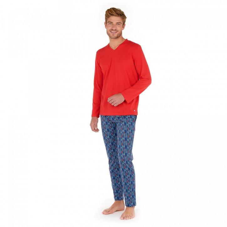 HOM Lugano Pyjama (100% Baumwolle)