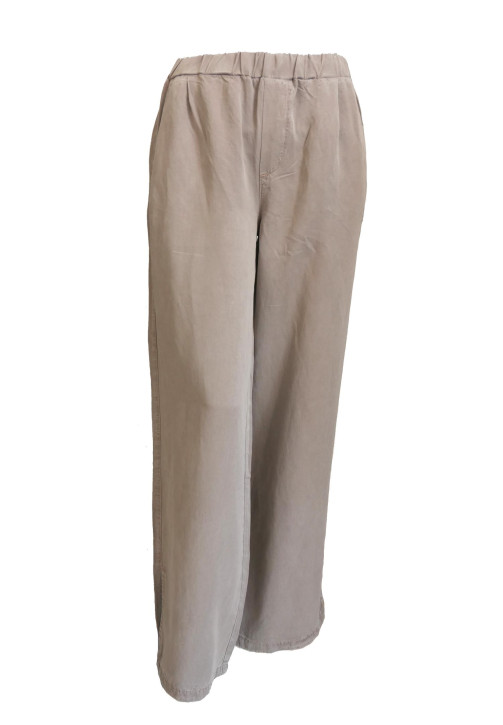 ELBSAND Wenke Pants soft mud (77% Lyocell, 23% Leinen) XL