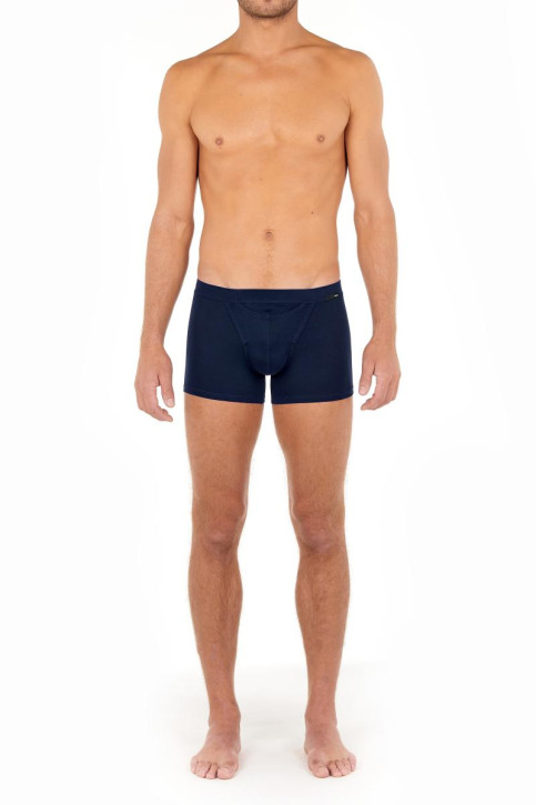 HOM HO1 Tencel soft Boxer navy (97% Lyocell, 3% Elasthan) S