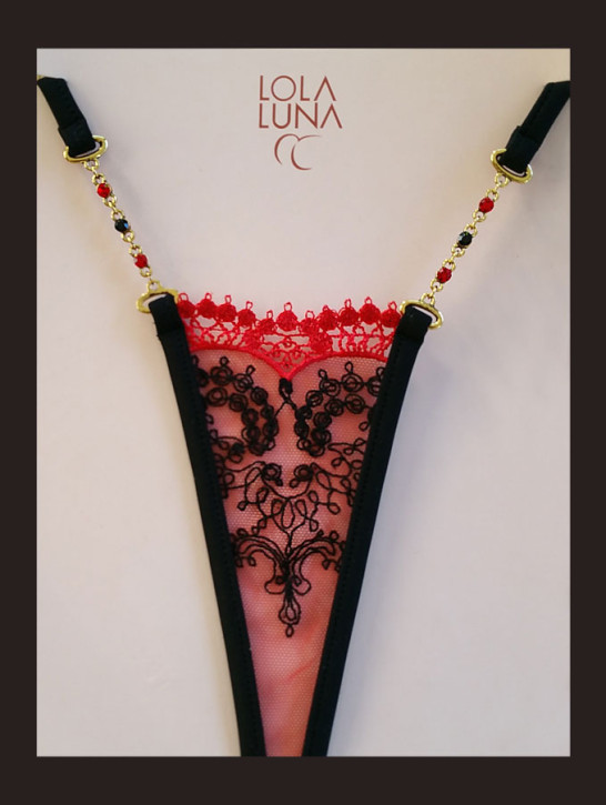 LOLA LUNA Victoria Micro String (80% Polyamid, 20% Elasthan) M