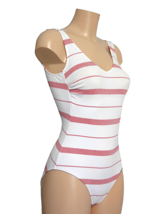 WASSERSTOFF 43 414 Badeanzug True Love New Stripes (93% Polyamid, 7% Elasthan) 38/M