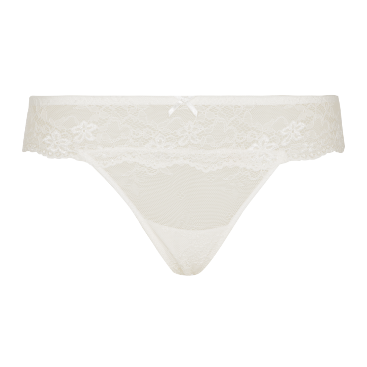 LingaDore Daily Lace String ivory XS (80% Polyamid, 20% Elasthan)