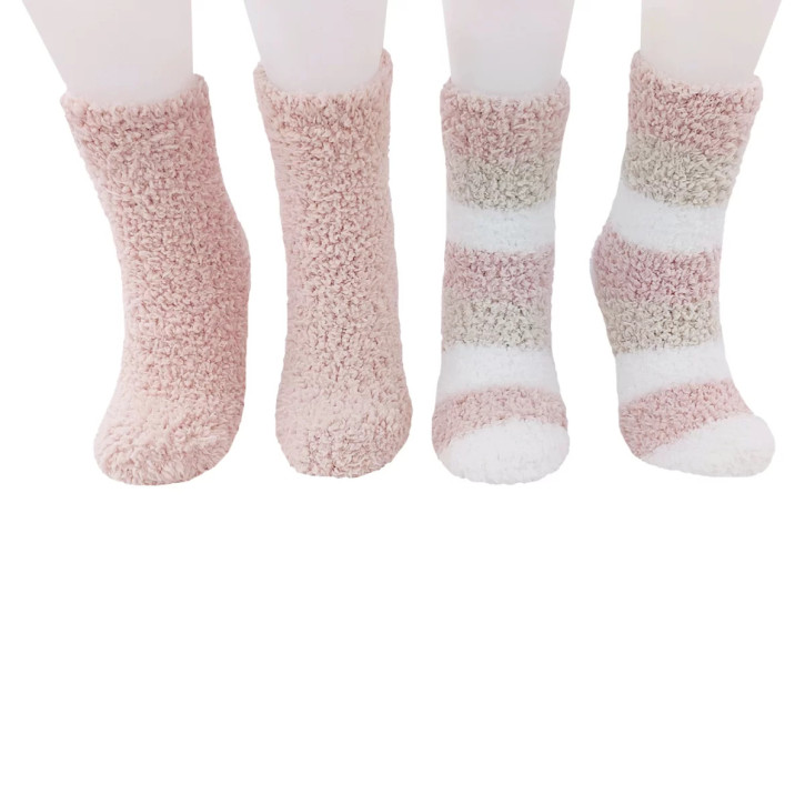 cool7 CG Cosy Home Socks 2-Pack verschiedene Farben (98% Polyester, 2% Elasthan)