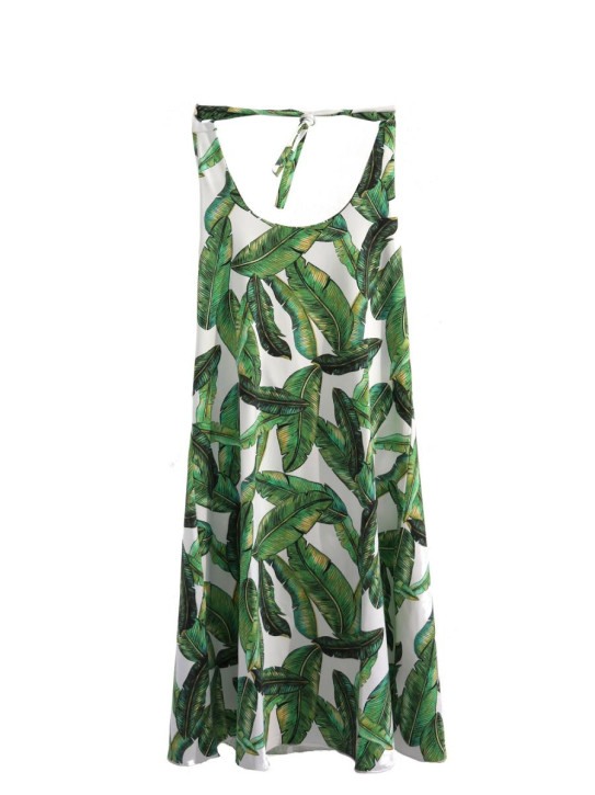 WASSERSTOFF 43 611 Dress Banana Leaves (92% Polyamid, 8% Elasthan)