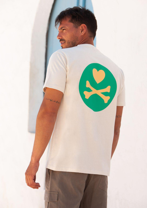 PAUL X BACKBLOOM T-Shirt (100% Baumwolle)