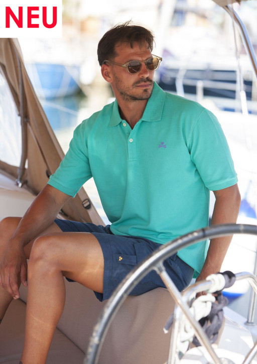 PAUL X BACKBLOOM Beach Boxer Cargo dunkelblau (100% Polyester)