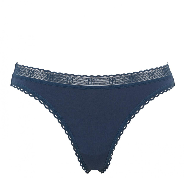 MAISONLEJABY La Petite Lejaby String nuit bleue (86% Micromodal, 11% Elasthan, 3% Baumwolle)