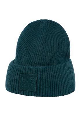 ELBSAND Nora Beanie verschiedene Farben (47% Viskose, 28% Polyester, 25% Nylon) dark ivy