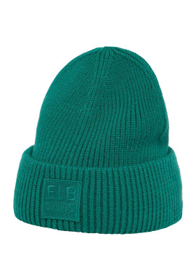 ELBSAND Nora Beanie verschiedene Farben (47% Viskose, 28% Polyester, 25% Nylon) malachite