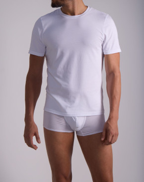 JOOP! Bodywear Everyday 2-Pack Crew Neck Shirt weiß oder schwarz (95% Baumwolle, 5% Elasthan) S / Weiss
