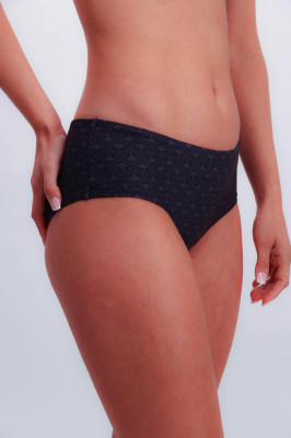 JOOP! Beachwear Bikini Hipster schwarz print (83% Polyamid, 17% Elasthan) XL