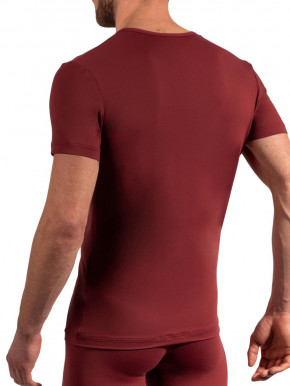 Olaf Benz RED2059 V-Shirt regular burgundy (86% Polyamid, 14% Elasthan) M