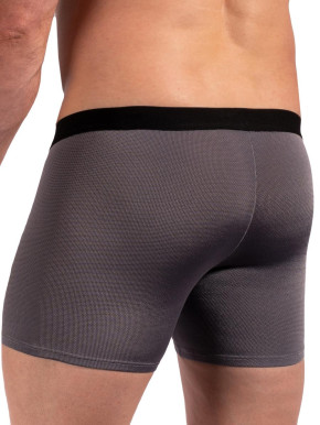 Olaf Benz RED2268 Boxerpants grey/white (60% Polyamid, 30% Polyester, 10% Elasthan) M