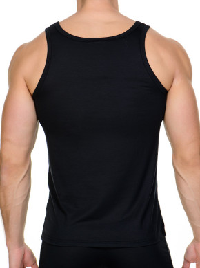 bruno banani Base Line Tanktop schwarz S (48% Baumwolle, 47% Modal, 5% Elasthan)