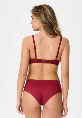 LingaDore Daily 2-Pack Hipster ruby wine  (65% Polyamid, 35% Elasthan) XL