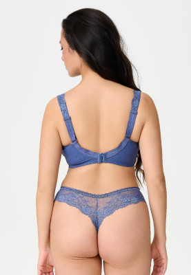 LingaDore Daily Lace String nightshadow grey (87% Polyamid, 13% Elasthan) M