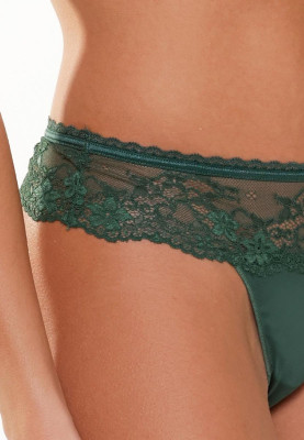 LingaDore Daily Lace String garden green (87% Polyamid, 13% Elasthan) XS