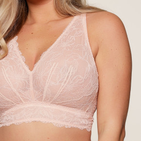 LingaDore Daily 1800 Bralette powder oder black (85% Polyamid, 15% Elasthan) 70D / powder