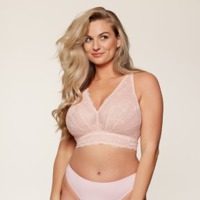 LingaDore Daily 1800 Bralette powder oder black (85% Polyamid, 15% Elasthan) 80C / powder