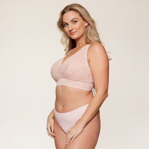 LingaDore Daily 1800 Bralette powder oder black (85% Polyamid, 15% Elasthan) 70D / powder