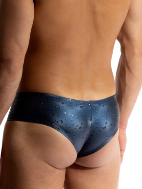 MANSTORE M2517 Cheeky Brief water blue (65% Polyester, 30% Polyurethan, 5% Elasthan) S
