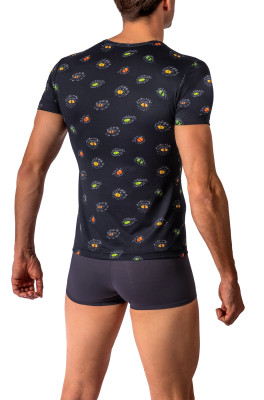 MANSTORE M2622 Casual Tee wild (86% Polyamid, 14% Elasthan) L