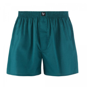 bruno banani Privilege 2Pack Boxershort grün/weiß print/petrolgrün (100% Baumwolle) M