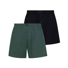 bruno banani Loose Fit 2-Pack Boxershort verschiedene Farben (100% Baumwolle) XL / dunkelgrün