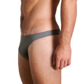 bruno banani Antistress 2.0 String, verschiedene Farben (90% Polyamid, 10% Elasthan) M / Grau