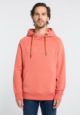 ELBSAND Kare Hoodie brick red (100% Baumwolle) M