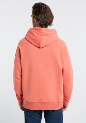 ELBSAND Kare Hoodie brick red (100% Baumwolle) M