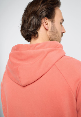 ELBSAND Kare Hoodie brick red (100% Baumwolle) M