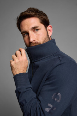 ELBSAND Levin Sweatjacke midnight (100% Baumwolle) XL