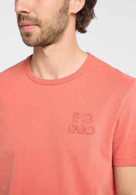 ELBSAND Jivo T-Shirt brick red (100% Baumwolle) M