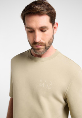 ELBSAND Daan T-Sweat desert brown (100% Baumwolle) XXL