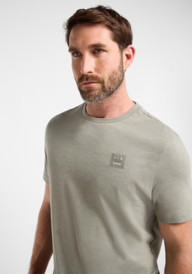 ELBSAND Tio T-Shirt stone mel. (50% Baumwolle, 50% Polyester) S