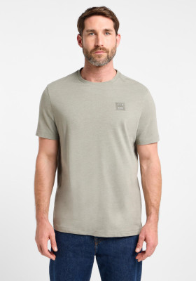 ELBSAND Tio T-Shirt stone mel. (50% Baumwolle, 50% Polyester) XXL