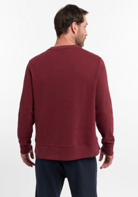 ELBSAND Herren Benne Sweatshirt maroon (100% Baumwolle) M