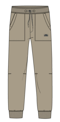 ELBSAND Herren Thorin Sweatpants smoked tan (100% Baumwolle) XL